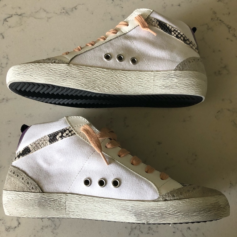 Sold..Golden Goose Mid Star Sneaker size 37 - Picture 4 of 8